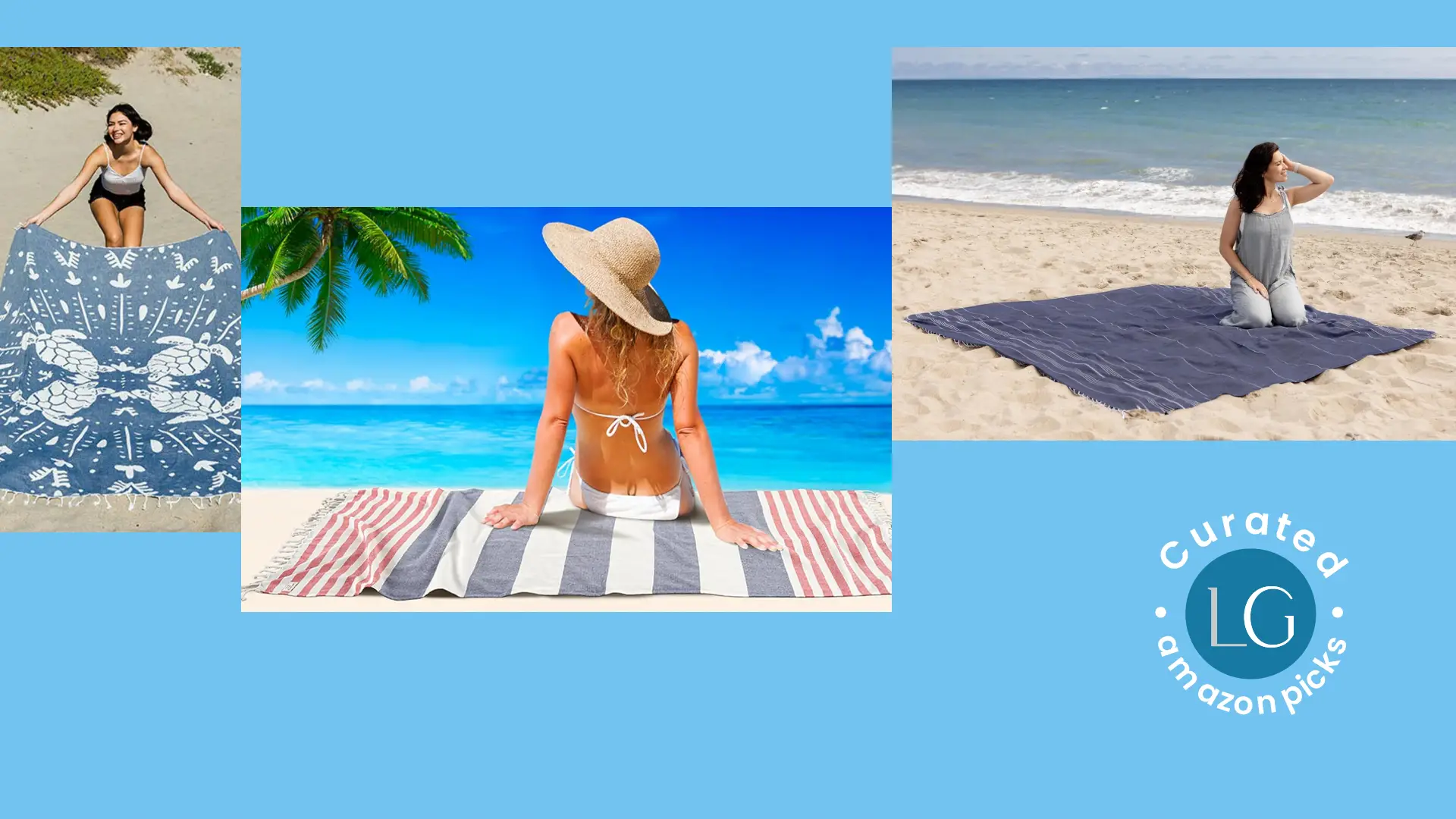 7 ethical beach towels amazon feature image