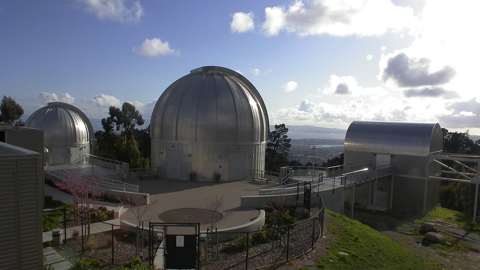 Chabot Space and Science Center in Oakland's roof telescope dome