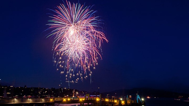 Fireworks in Sausalito