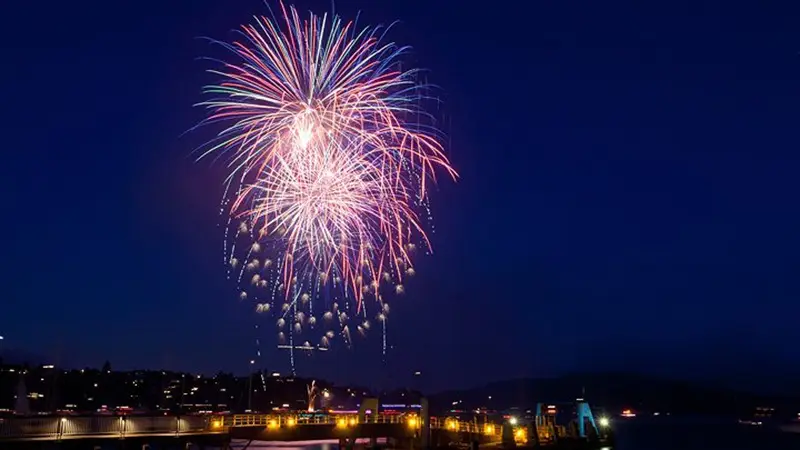 Fireworks in Sausalito