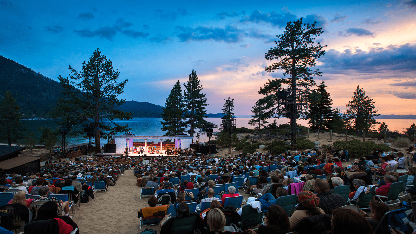 Outdoor Lake Tahoe Shakespeare Festival.