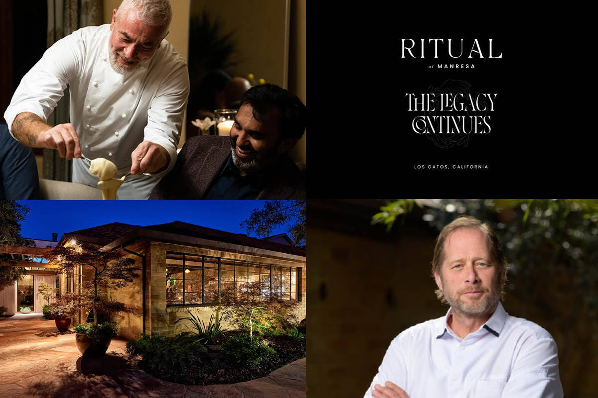 Collage showing chefs and building at Ritual