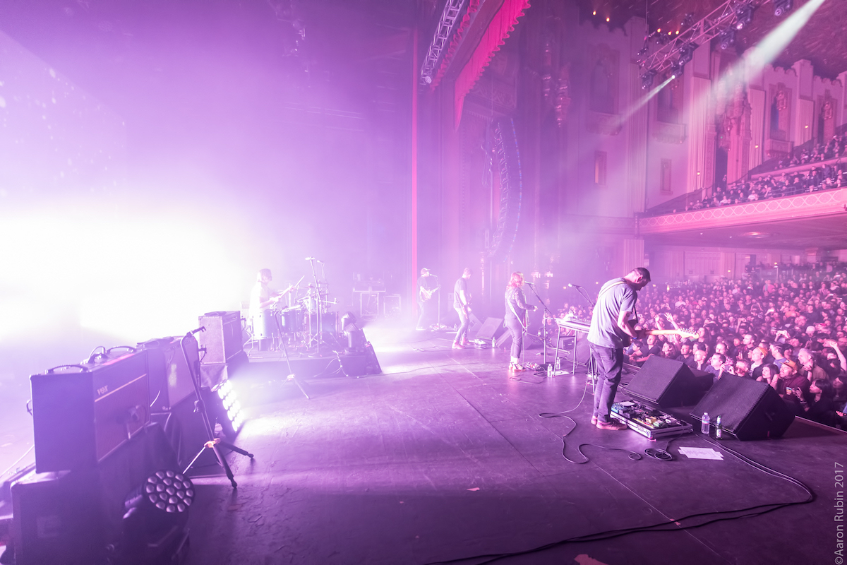 Concert at the Fox, purple lights