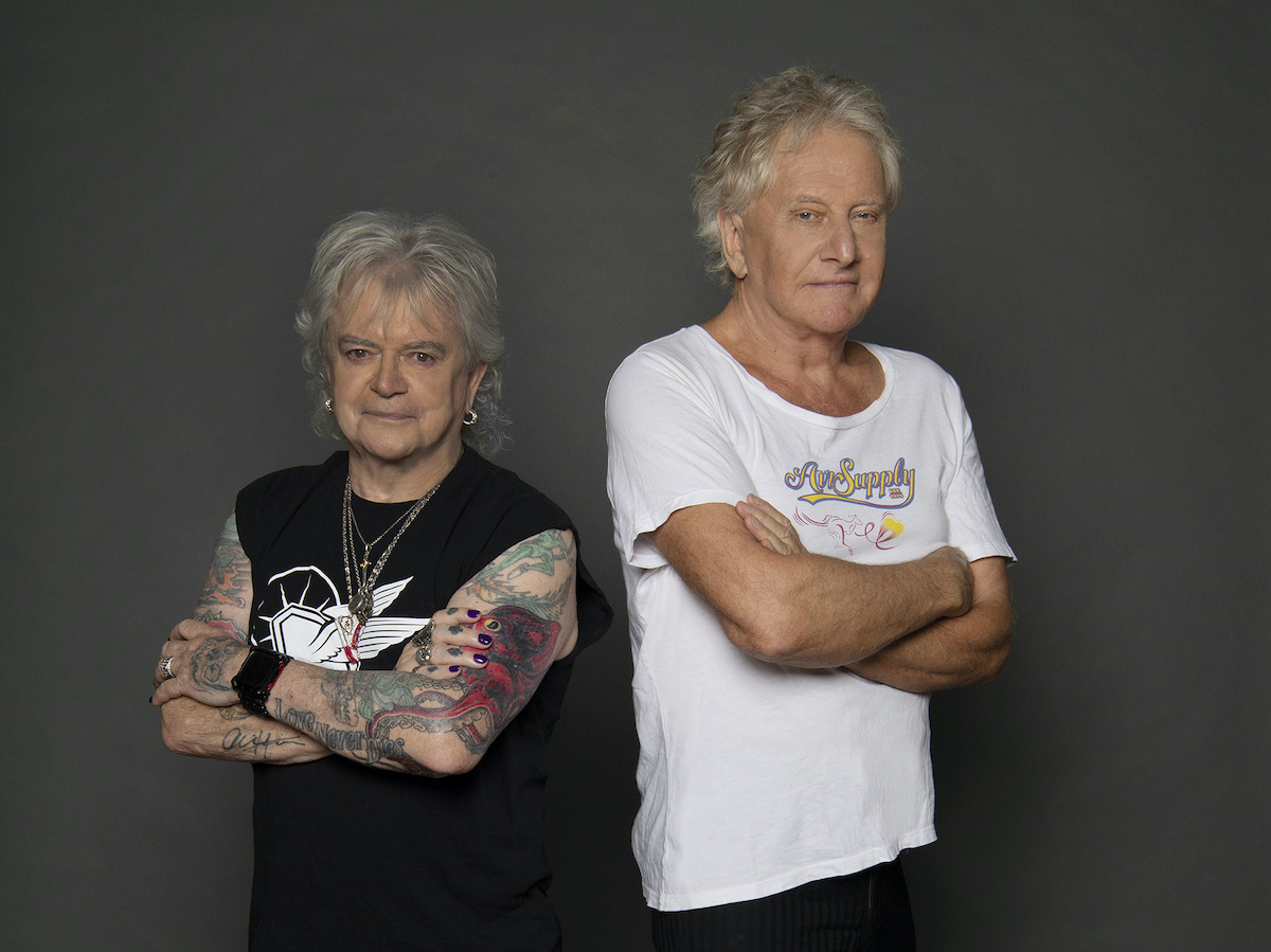 Air Supply, coming to a concert at the San Jose Civic Auditorium