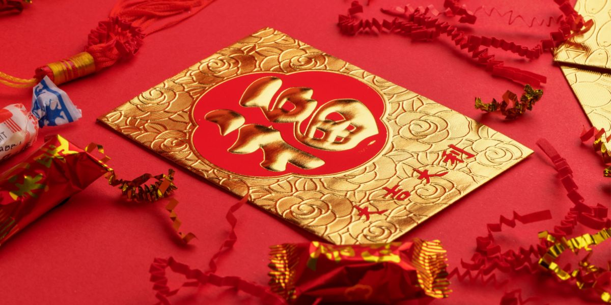Red envelope for Lunar New Year