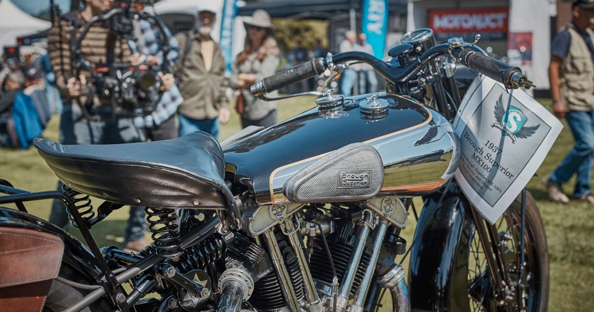 The Quail Motorcycle gathering in Monterey, California.