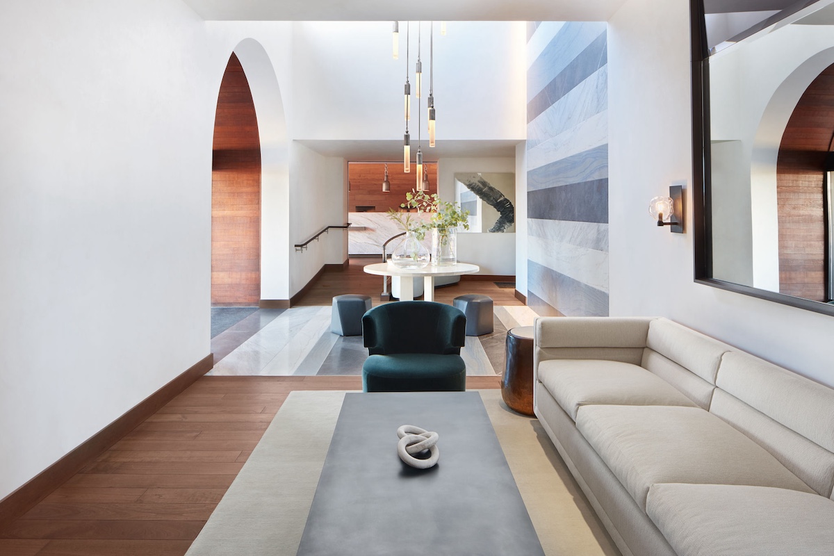 Casa Madrona lobby interior shot