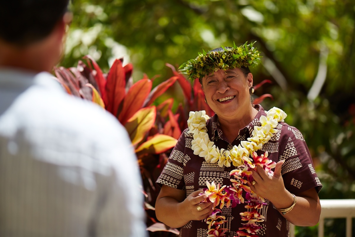 Leis at Outrigger Reef Waikiki Beach Resort