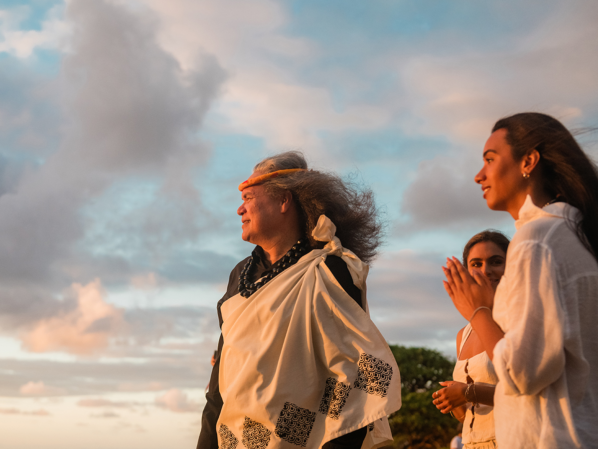 Outrigger Kauai Beach Resort E ala E Sunrise Ceremony