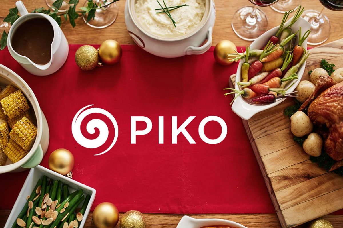 Diverse Piko dishes for Xmas