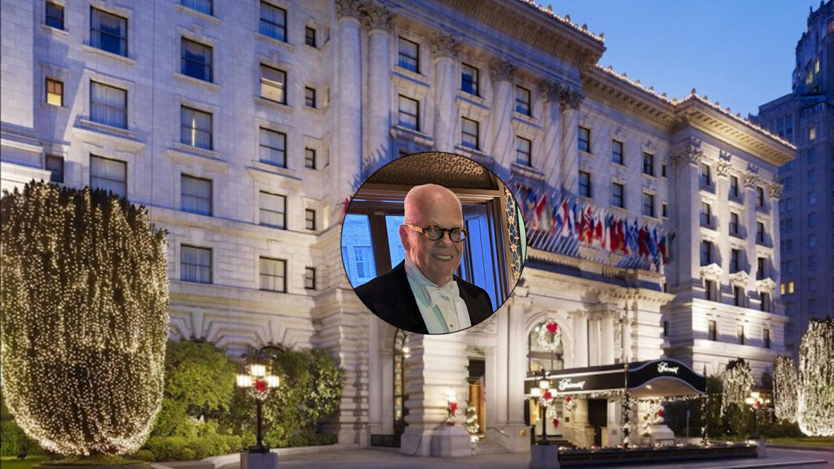 Fairmont Exterior Photo Courtesy of Fairmont San Francisco & Tom Wolfe Photo Courtesy of Tom Wolfe