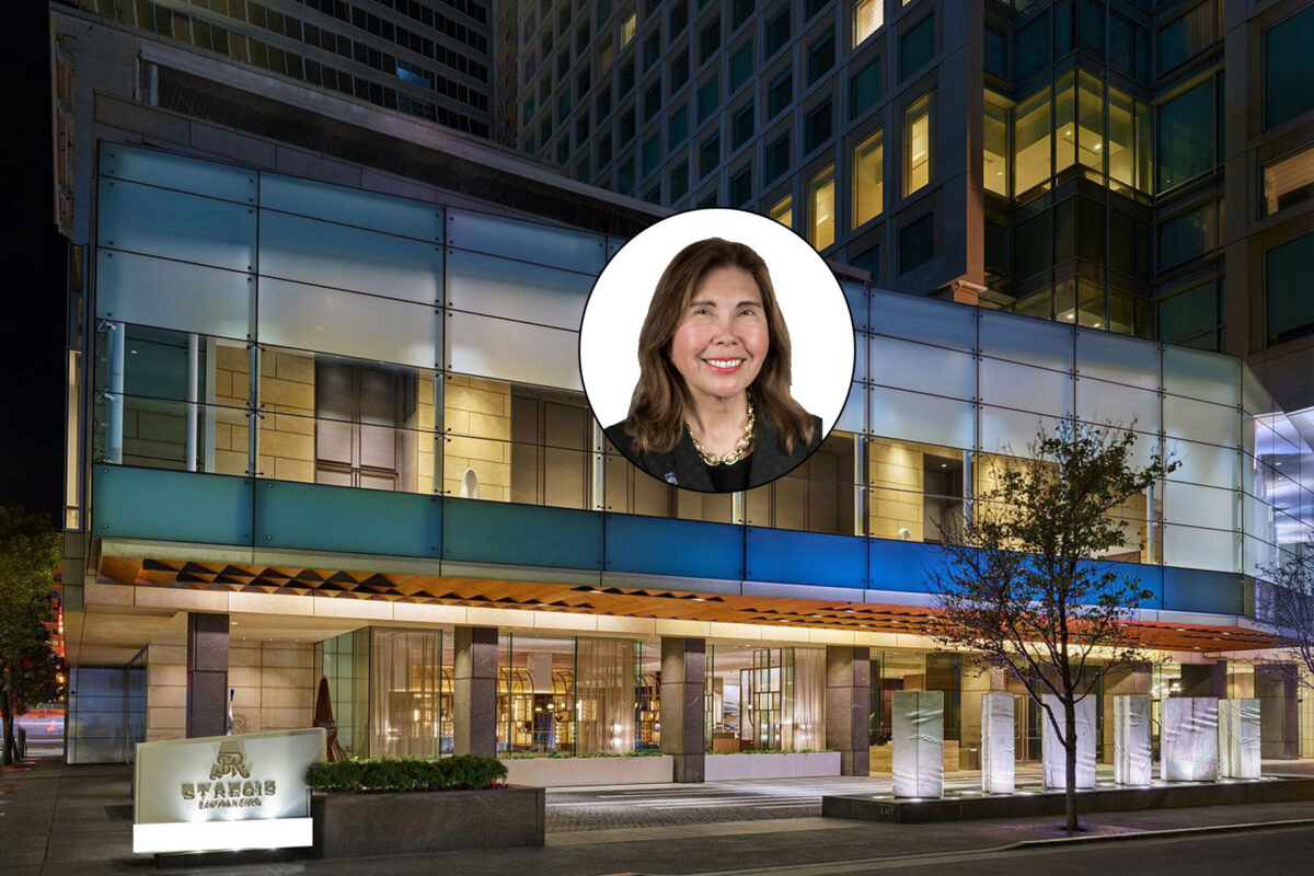 St. Regis Hotel SF and Caroline Jewell