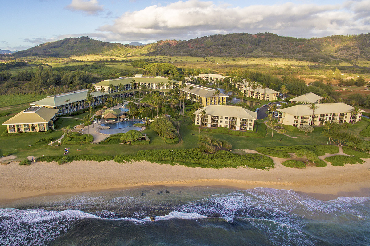 Outrigger Kauai Beach Resort - aerial