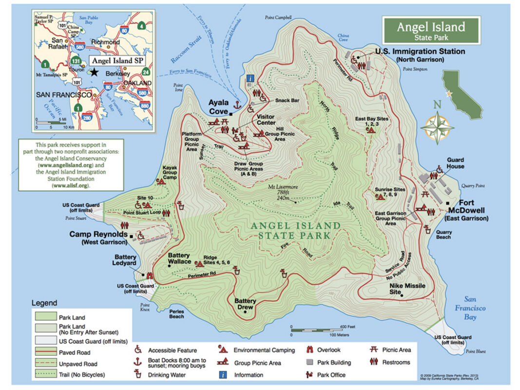 Hike, Bike or Tram Through History – A Trip to Angel Island on the Golden Gate Ferry