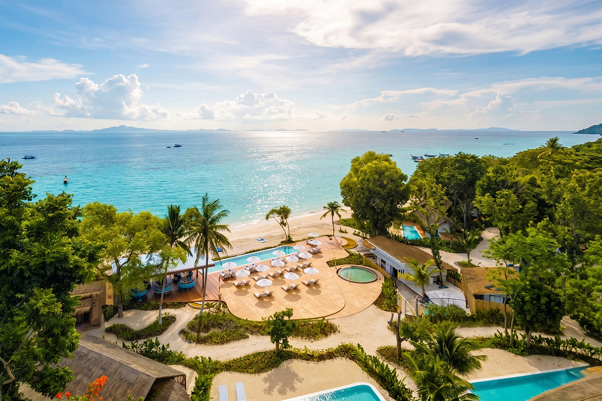 OUTRIGGER Phi Phi Island Resort Aerial, Courtesy of OUTRIGGER