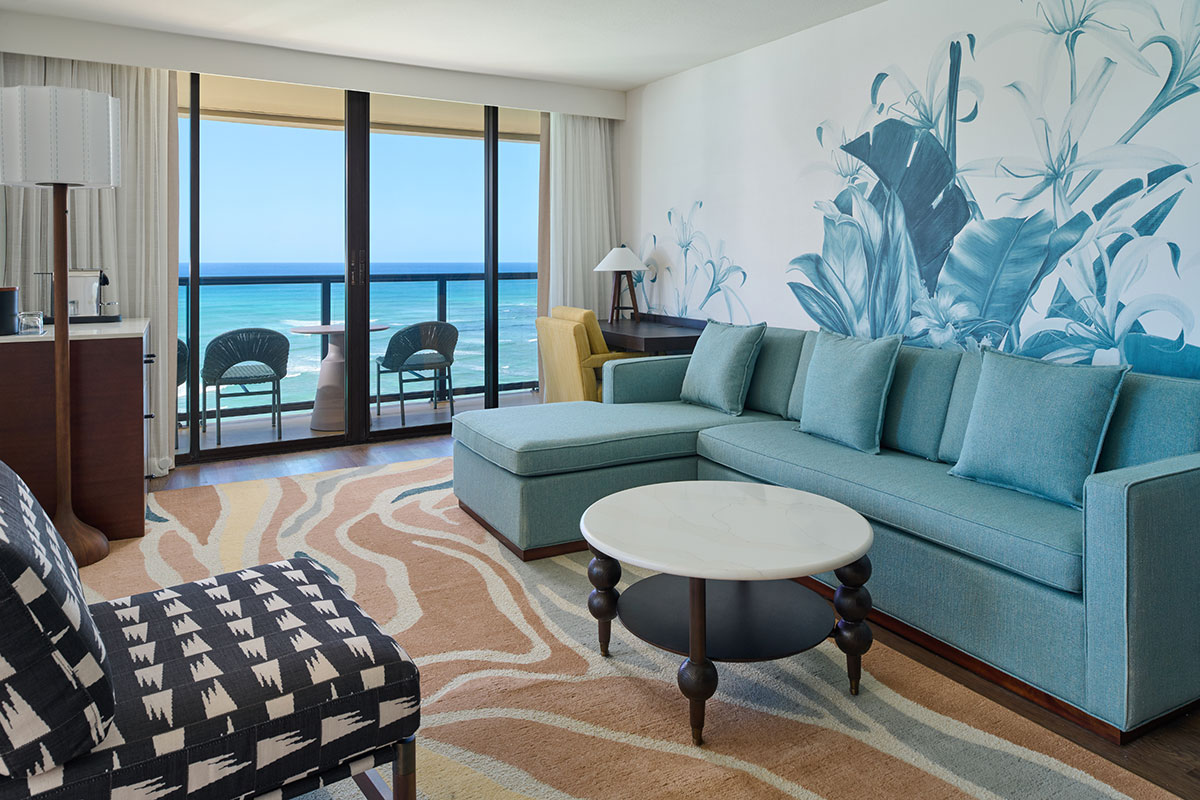 OUTRIGGER Waikiki 1bed DH Oceanfront Suite Makai View, Photo Credit OUTRIGGER