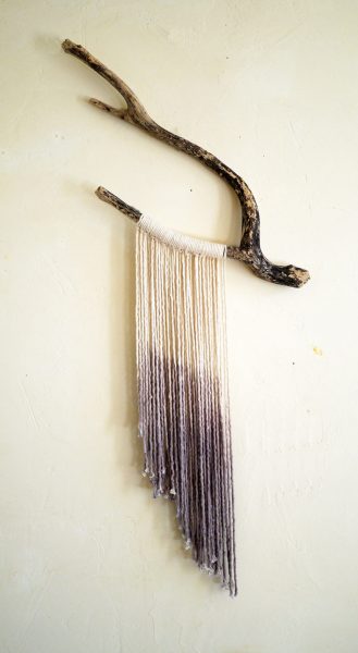 Forked Branch Wall Hanging, Bolinas, Handmade in Marin
