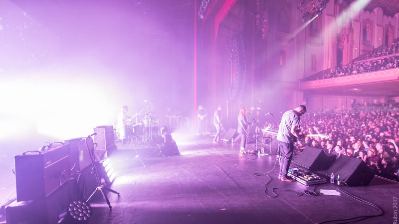 Concert at the Fox, purple lights